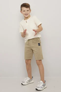 Shorts i slub jersey Sondre