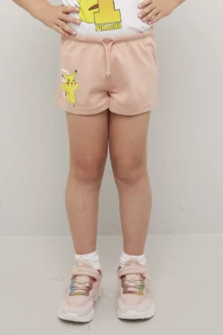 Shorts med Pikachu print