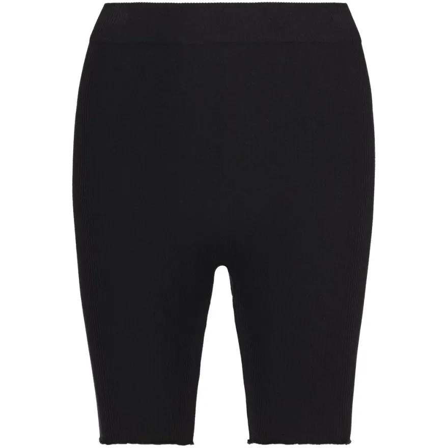 Shorts ribbestrikket seamless