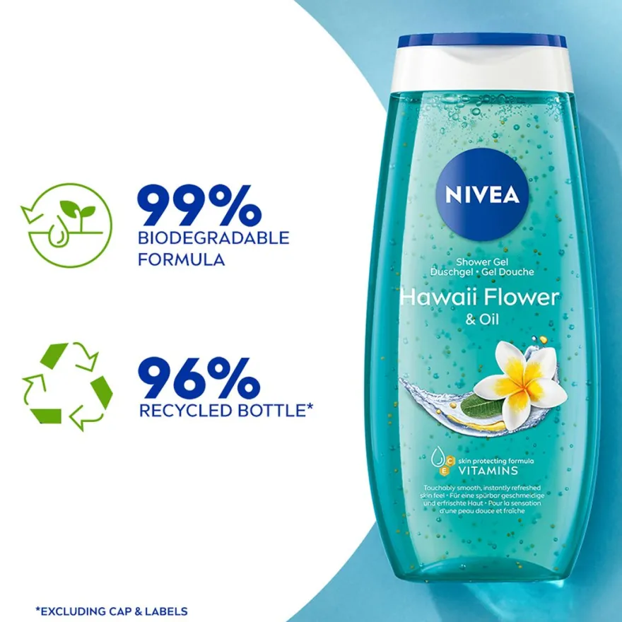 Shower Fresh Moisture Hawaii flower and Oil 200ml