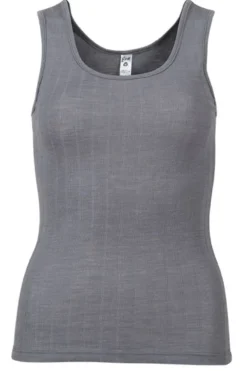 Singlet i merinoull/silke