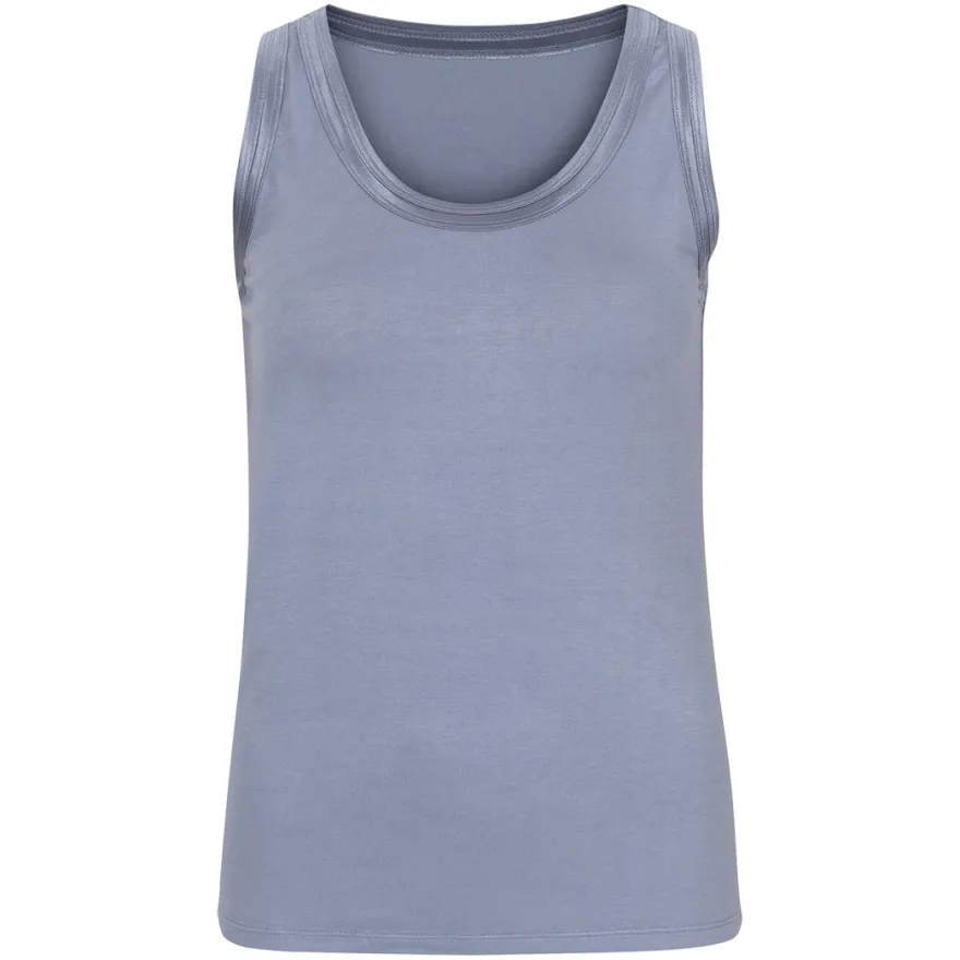 Singlet med satengbånd