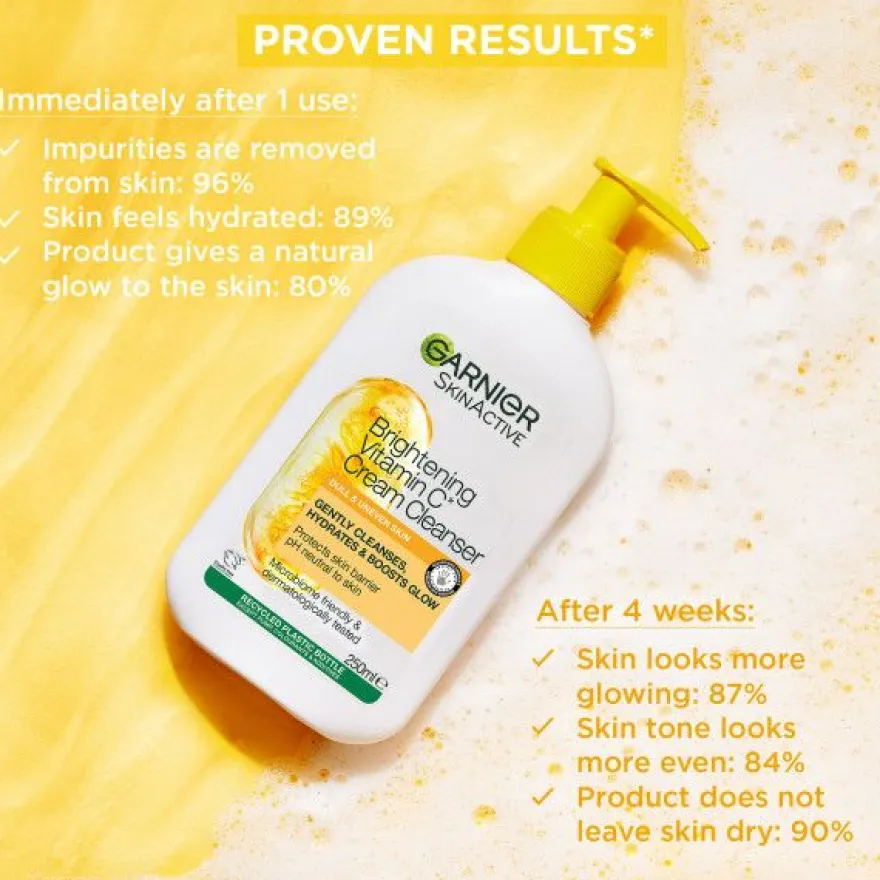 SkinActive Vitamin C Gentle Cleanser 250ml