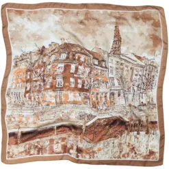 Skjerf Davina 70x70cm