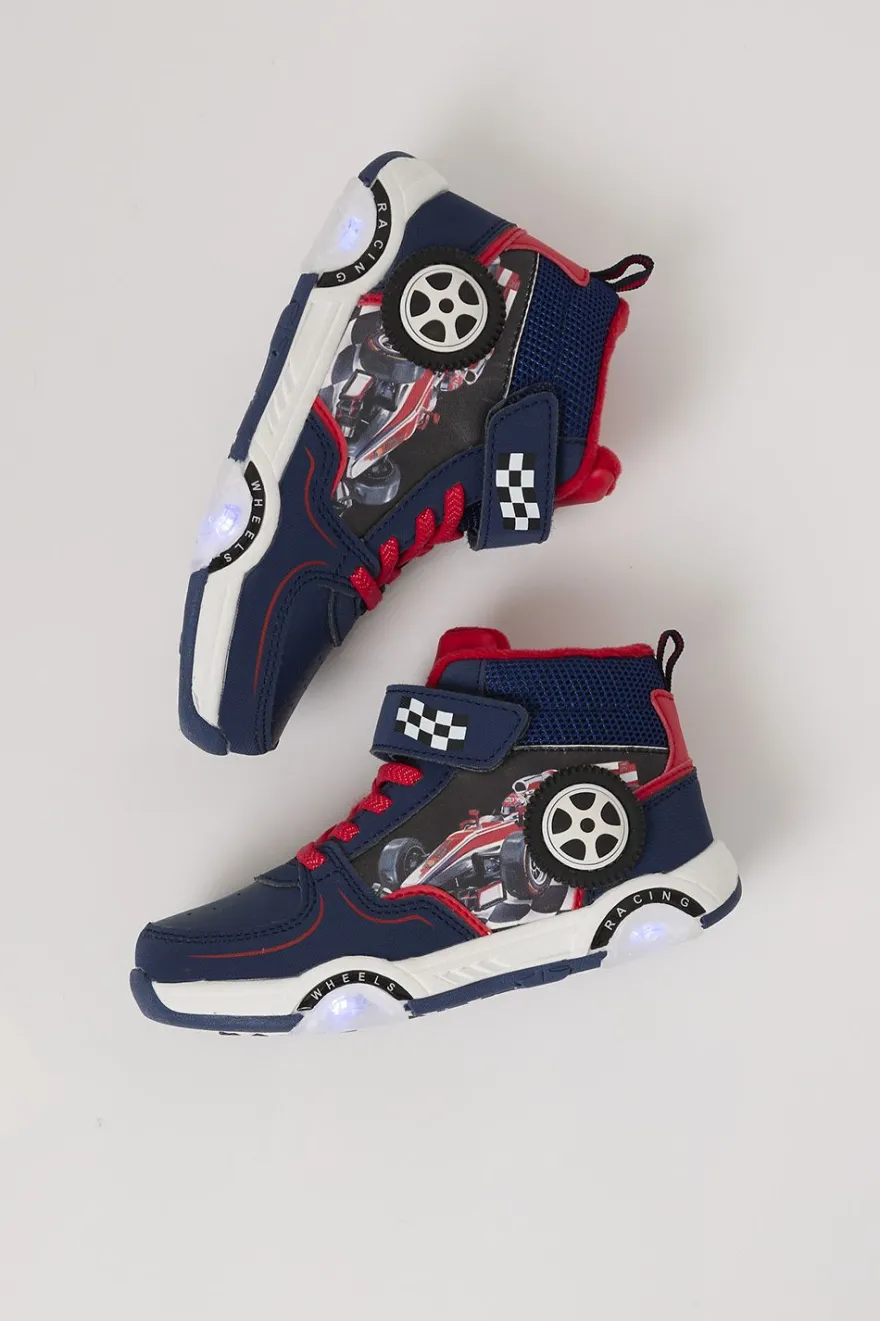 Sneaker rask bil med lys