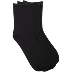 Sokker med rullekant 3pk
