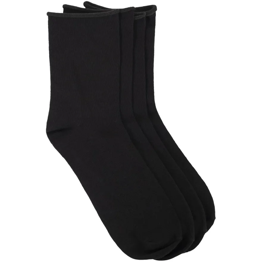 Sokker med rullekant 3pk