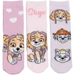 Sokker 3pk med Skye motiv