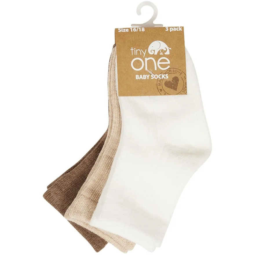 Sokker ribbestrikket 3pk