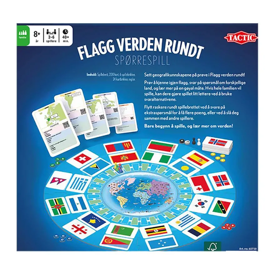 Spill Flagg fra hele verden
