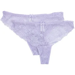 Stringtruse ensfarget 2 pk Amanda