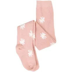Strømpebukse blomstret