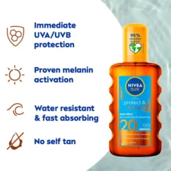 Sun Protect & Bronze Oil Spray SF 20 200ml