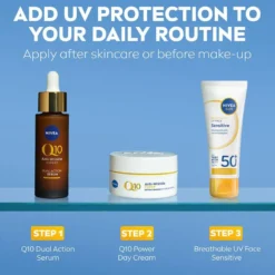 Sun UV Face Sensitive Cream SPF 50+, 40ml