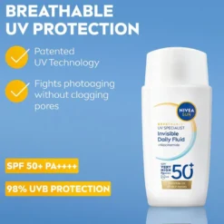 Sun UV Face Specialist Invisible Daily Fluid SPF 50+