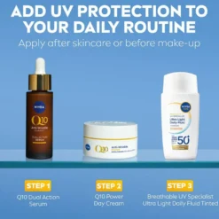 Sun UV Fluid Light Tinted 50+ 40ml