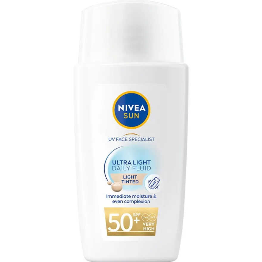 Sun UV Fluid Light Tinted 50+ 40ml