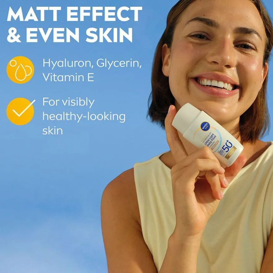 Sun UV Fluid Medium Tinted 50+,40ml