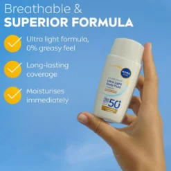 Sun UV Fluid Medium Tinted 50+,40ml