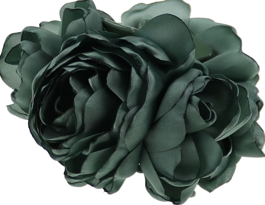 SVANA Hårklype med satinblomst
