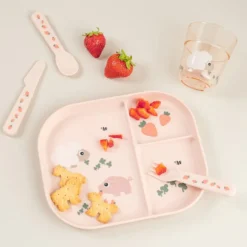 Tallerken Foodie sklisikker med 3 separate rom