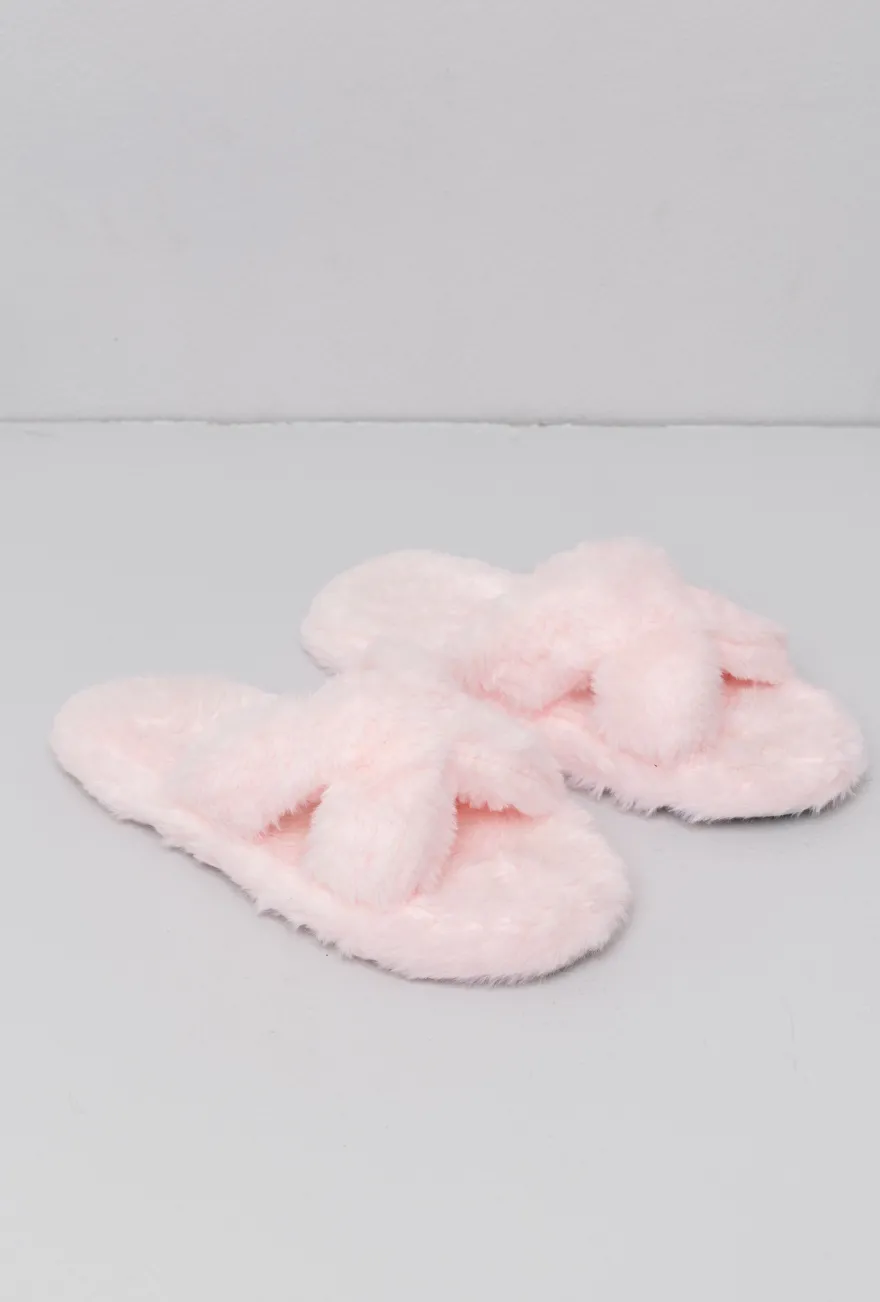 Tøffel fluffy Cherie