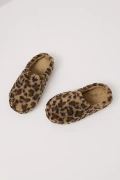 Tøffel leopardmønstret Alexis