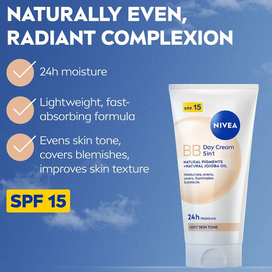 Tinted day cream light 50ml