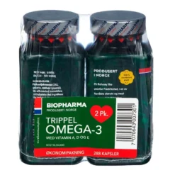 Trippel Omega-3 2-pk