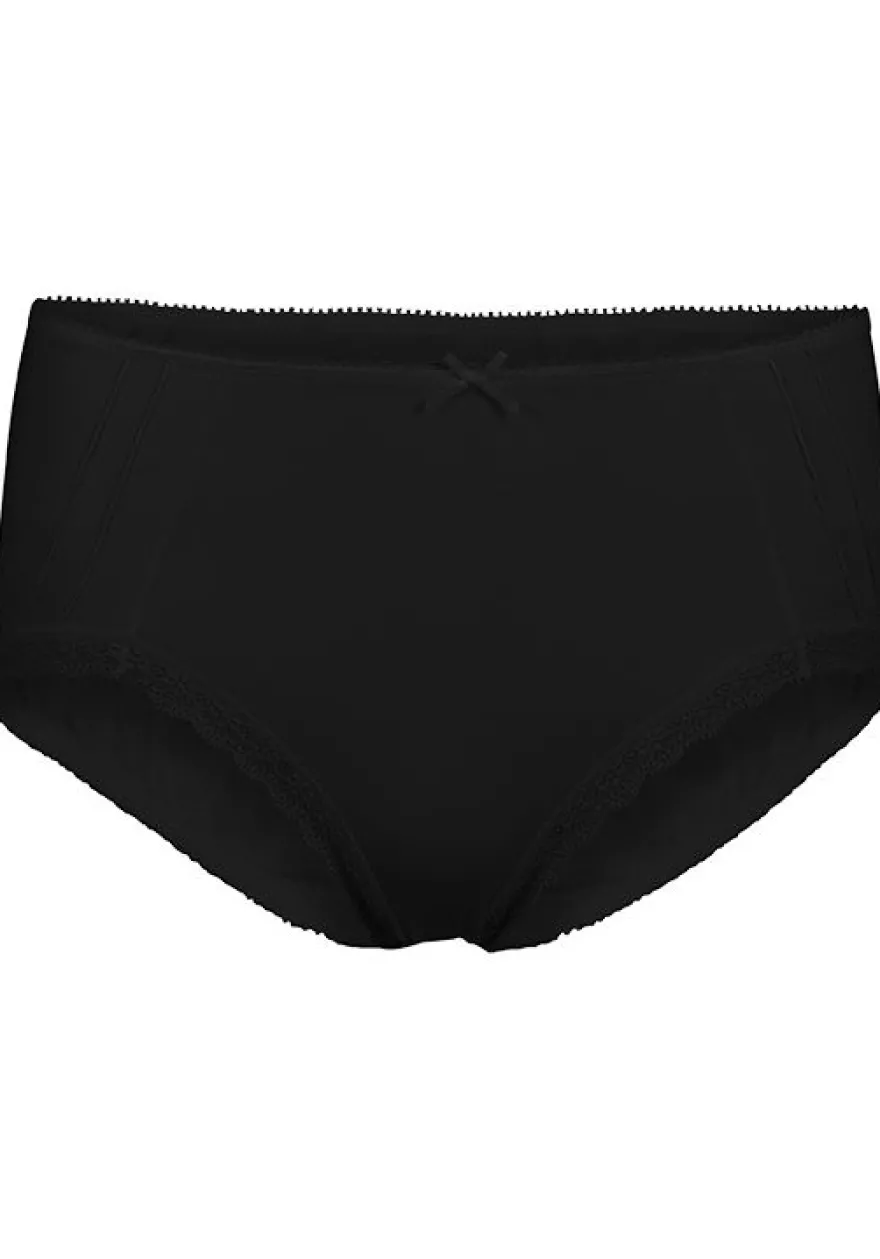 Truse med blondedetaljer 2pk
