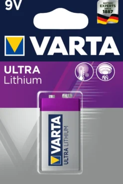 Ultra Litium batteri Professional Energy 9V