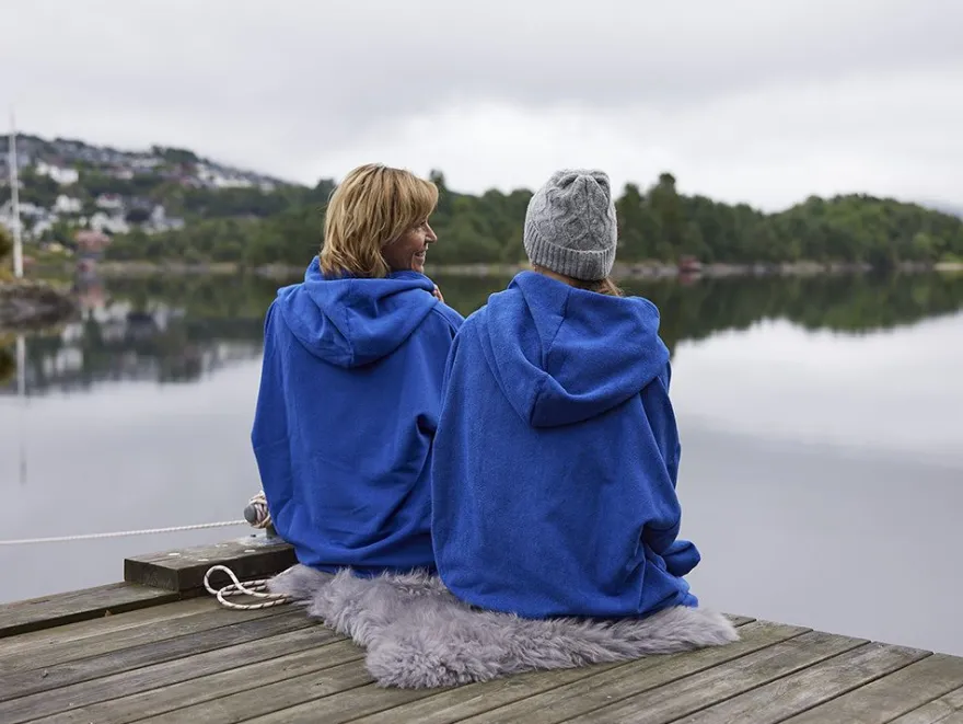 Vannkanten skifte-/badeponcho