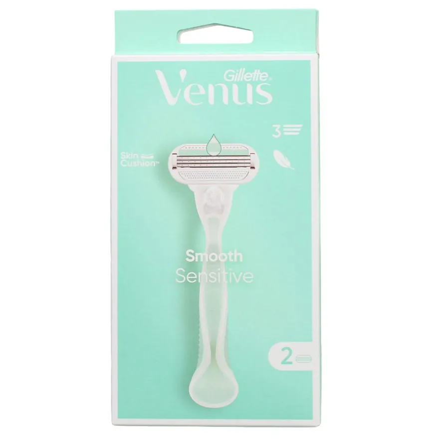 Venus Sensitive Barberhøvel+2 Blader