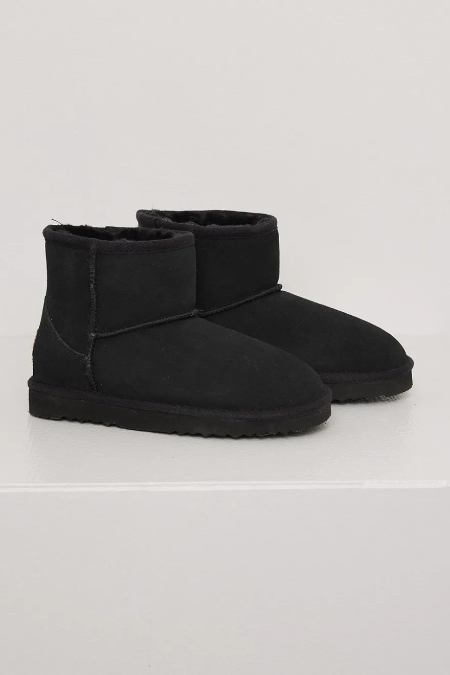Vinterboots med saueskinn Benita