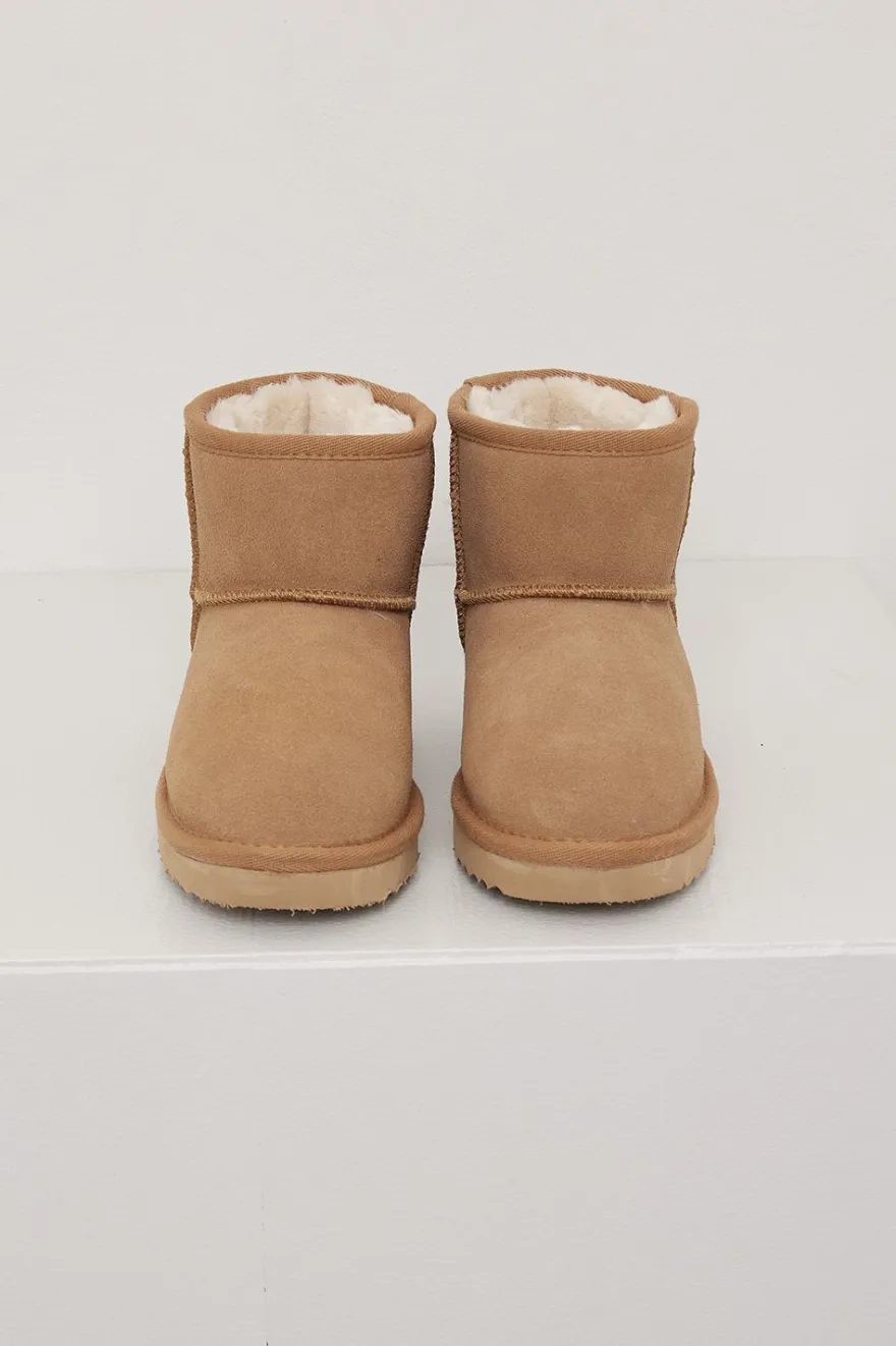 Vinterboots med saueskinn Benita