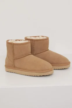 Vinterboots med saueskinn Benita