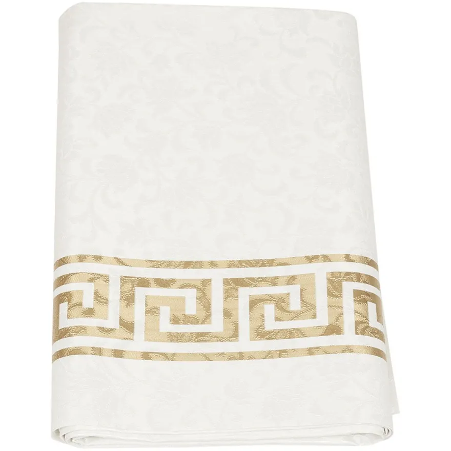Voksduk Damask med bord