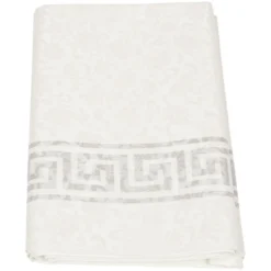 Voksduk Damask med bord