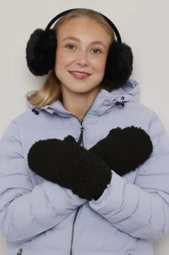 Votter i teddyfleece