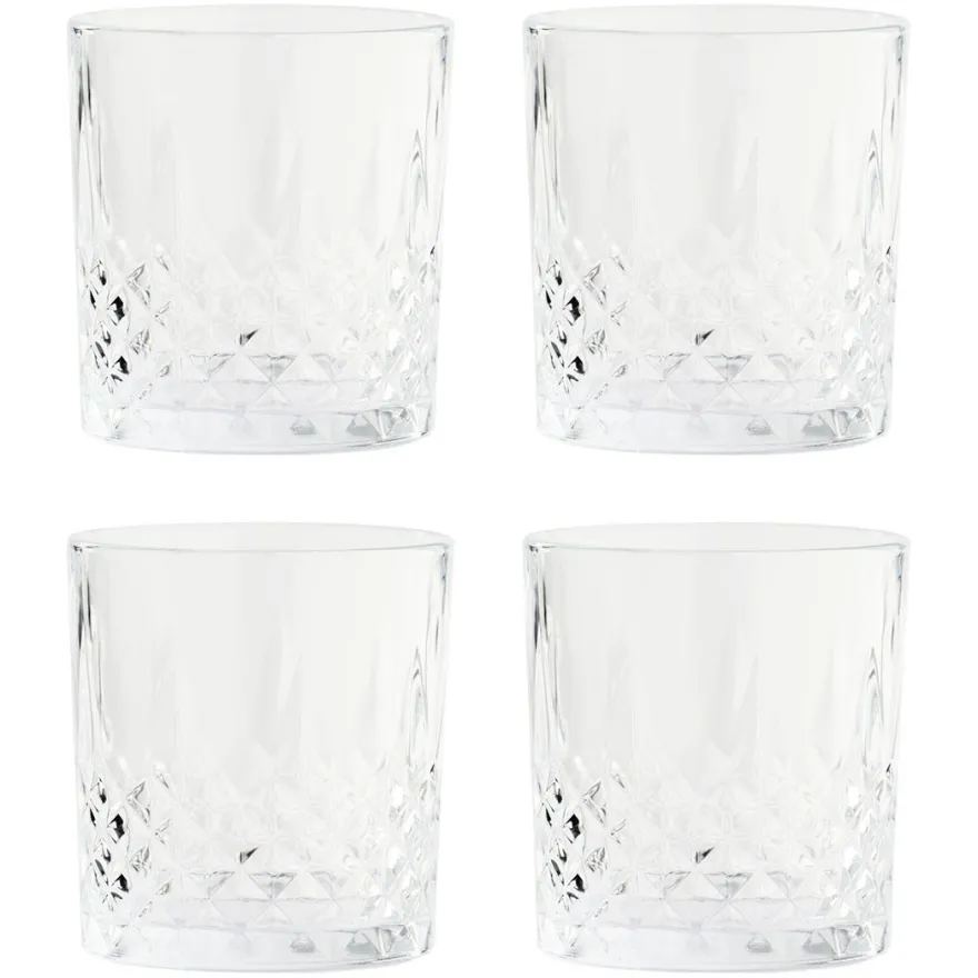 Whiskyglass 4pk 51cl YAS